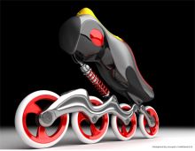 Роликовые коньки будущего. Фантастический концепт от Mercury Skate.